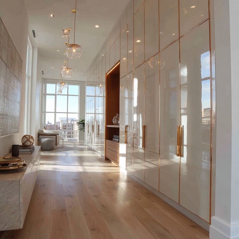 Walk-in Lejlighed Garderobeskab